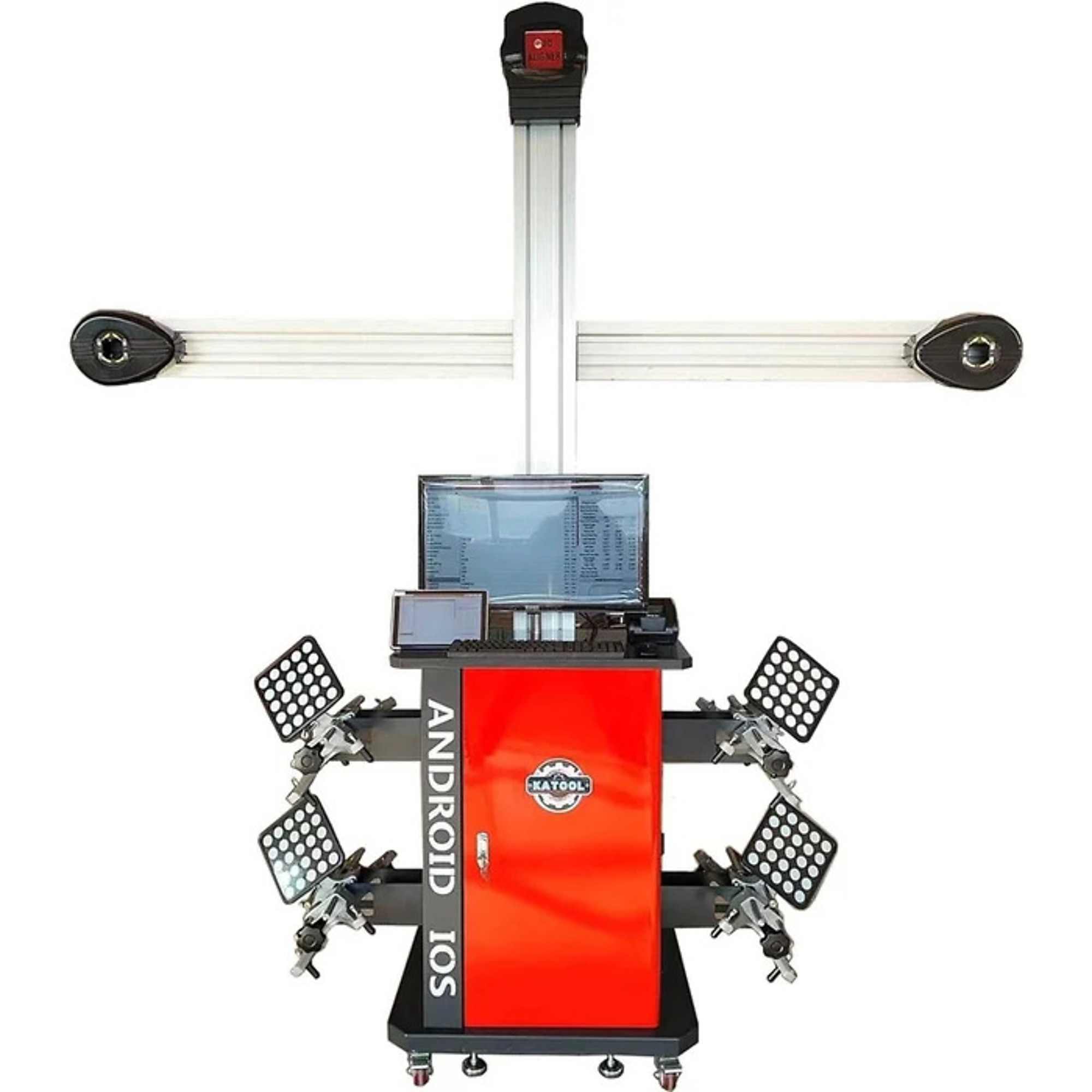 KATOOL 3D Wheel Alignment Machine — Fully Automatic, Touchscreen Control, Real-Time Camera Feedback, Model# KT-AV9 Pro